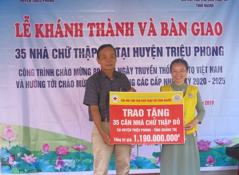 Tình Người khánh thành 35 ngôi nhà trên quê hương cố Tổng Bí thư Lê Duẩn