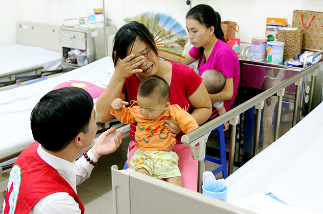 “Tôi không biết có cách nào để bày tỏ lòng biết ơn Chi hội Tình người…”